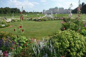 Belvedere Palace gardens